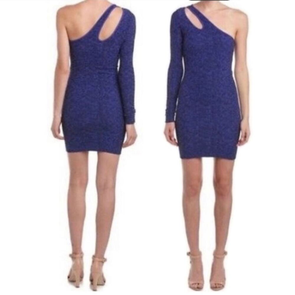 BCBGENERATION PeriBlue One Shoulder Dress NWT Size XS/S